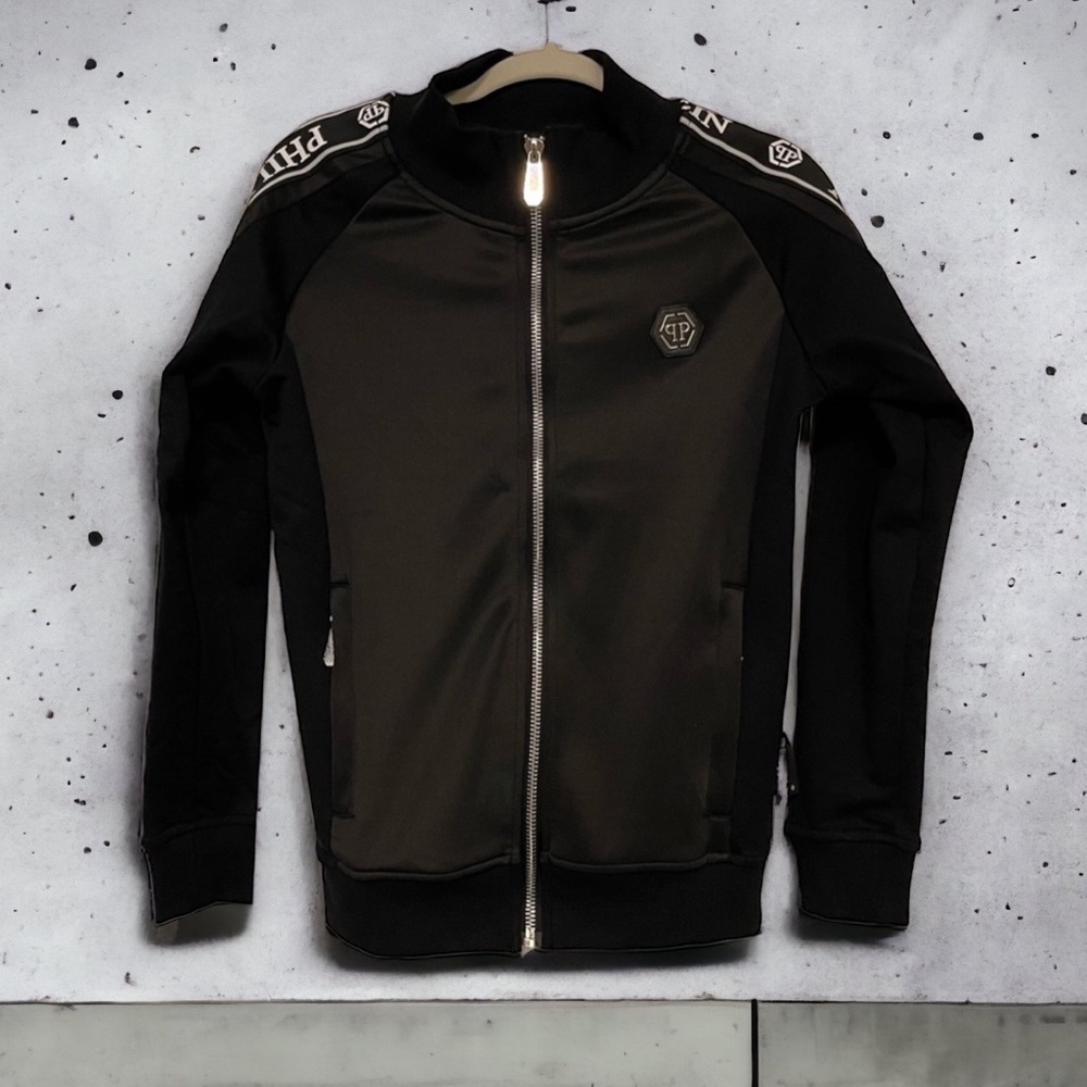 NWT PHILIPP PLEIN ZIPPED HOODIE